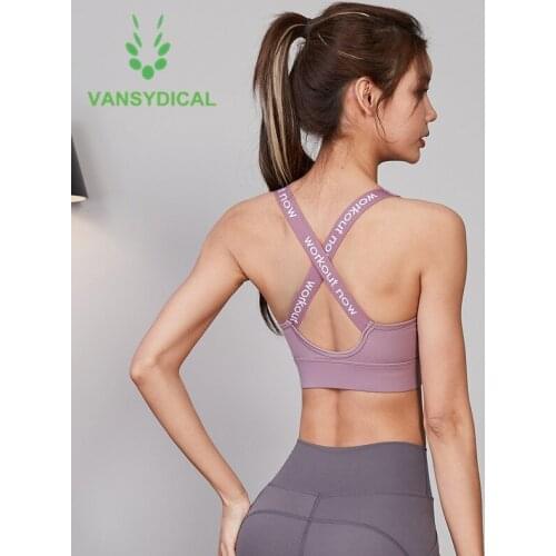 2021 Front Zipper Sports Yoga Gym Bras Women High-strength Shockproof Running Fitness Training Workout Underwear Sexy Push Up