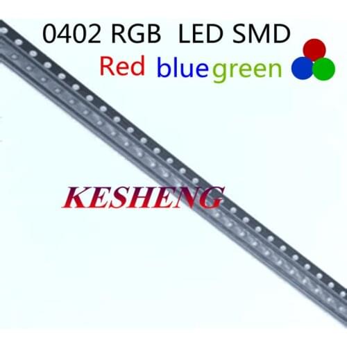LED 0402 / 1005 SMD light beads bright RGB red green blue LED light emitting diode original 50PCS
