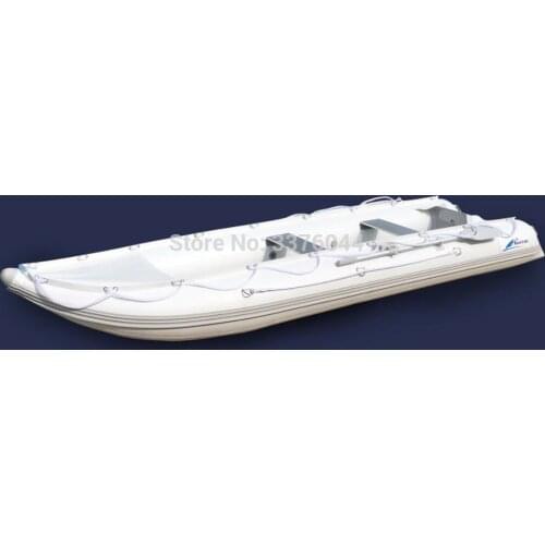 Free Shipping！ DDP To Italy Factory Direct 4 people CE Certificate Rubber boat Inflatable Pedal Kayak kayak fishing for sale