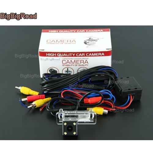 BigBigRoad Car Rear View Reversing Backup Camera with Filter / power relay For Mercedes Benz B200 B180 parking camera