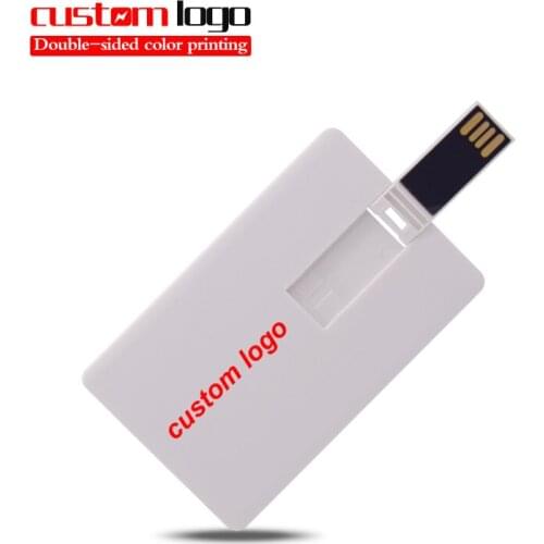 100pcs USB 2.0 Flash Credit Card 16GB 8GB AliExpress Standard Shipping Method To Brazil