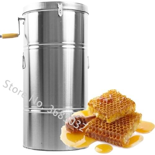 Honey comb Honey Shaker Stainless Steel Honey Separator Sugar Machine Bee Box Honey Bucket Bee Dense Bee Tools for 20kg honey
