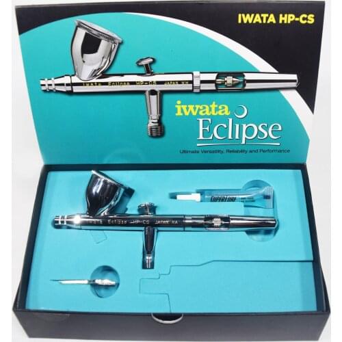 IWATA HP-CS AirBrush 0.3 mm cup7.0 Made in Japan New 2019