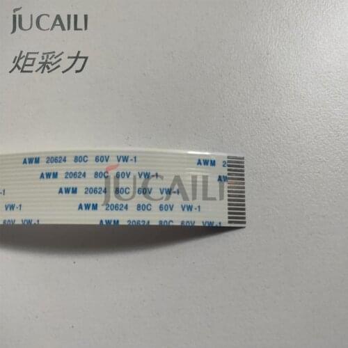 Jucaili 10PCS 16P*400mm*A head data cable for Epson 5113 Solvent UV flatbed printer printhead flat data cable 16pin