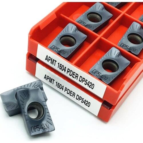 Carbide insert APMT1604 PDER DP5420 high quality milling cutter APMT1604 DP5420 cutting tool CNC lathe tool APMT 1604