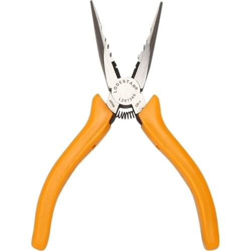 LODESTAR 6 Inch Precision Long Needle Nose Plier Wire Cutter for Jewelry Making/Bending Wire/Handcraft/PCB Board/Working