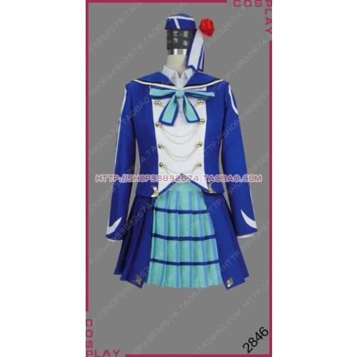 Love Live! Sunshine!! Aqours Dia Kurosawa Season 2 Opening Song Mirai no Bokura wa Shitteru yo Stage Dress Cosplay Costume S002
