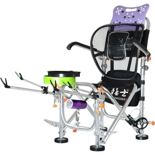 Multifunctional fishing chair fishing chair all terrain folding portable platform fishing chair fishing gear fishing chair