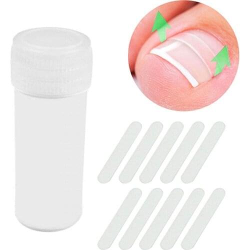 10pcs 3/3.5/4mm Embedded Toe Nail Corrector Sticker Toenail Care Pedicure Thumb Curl Correction Sticker Pedicure Tools
