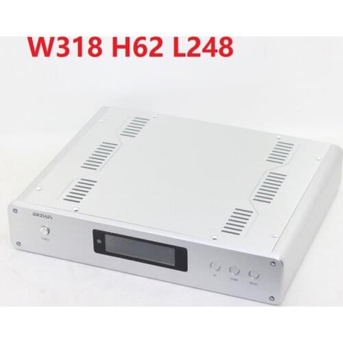2021 Latest DC300 ES9038PRO DAC Chassis HIFI DIY BOX Full Aluminum Audio Enclosure
