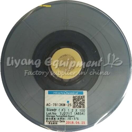 Original ACF AC-7813KM-25 PCB Repair TAPE 50M latest Date for Pulse Hot Press Flex Cable Machine