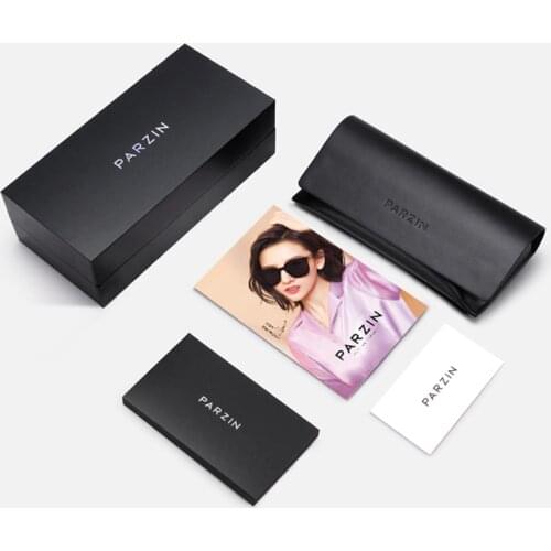 PARZIN 1Set Glasses Case /Bag/Cloth Eyeglasses Package Women Men Sun Glassses Vintage Accessories 2 kinds Package Estuches