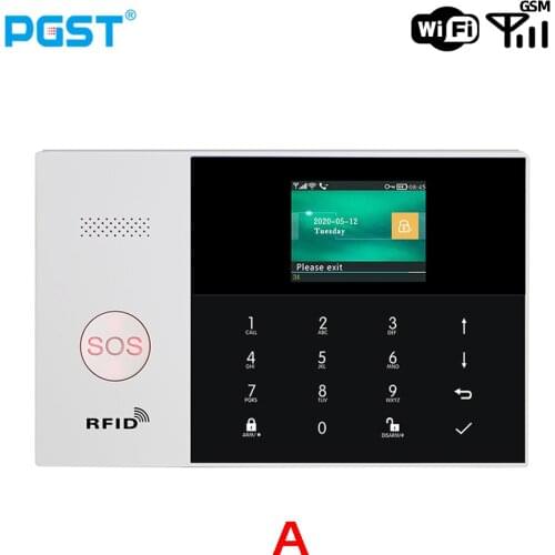 PGST PG105 Alarm System for Home With Motion Sensor RFID Card Wireless Smart House 433MHz App Conntrol