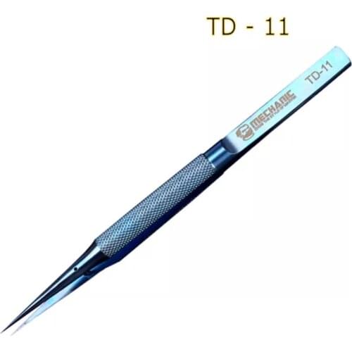 MECHANIC TD-11 TD-15 High Precision Titanium Alloy Mobile Phone Flying Line Fingerprint Tin Planting Tweezers