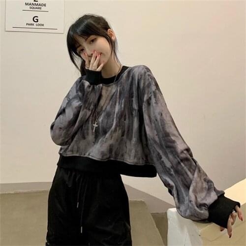 Casual loose retro ins T-shirt