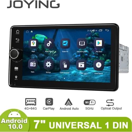 New UI 7"Universal Head unit Autoradio Android 10 Car Stereo Multimedia Music Player Support Steering Wheel Reverse Camera DVR