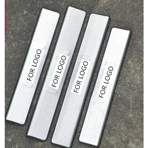 High quality stainless steel Scuff Plate/Door Sill For 2013 Skoda Yeti outer Inside