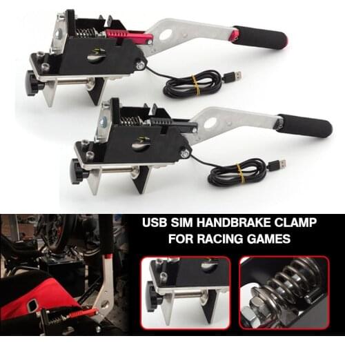 Pcmos SIM USB Handbrake Clamp For Racing Games G25/27/29 T500 FANATECOSW DIRT RALLY UR Auto Replacement Parts Hand Brake New