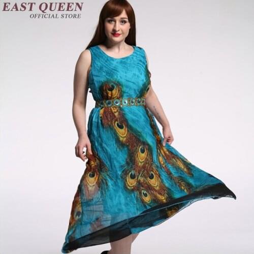 Women dress plus size 6l long summer dress big size women dress summer 2018 KK1146