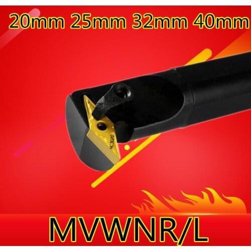 1PCS S20R-MVWNR16 S25S-MVWNR16 S32T-MVWNR16 S40T-MVWNR16 MVWNL16 20mm-40mm CNC Internal Turning tools