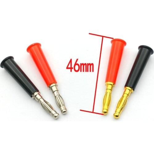 10PCS 4mm Banana Plug BINDING POST for Multimeter Probes Welding cable