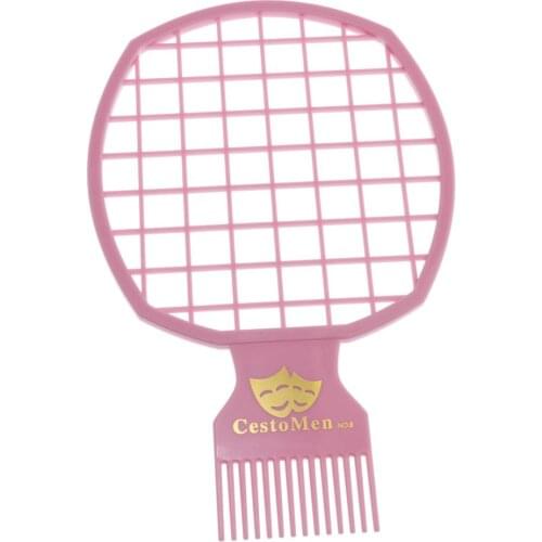 2 In 1 Afro Dreadlocks Twist Hair Comb Hair Pick Comb DIY Hair Styling Tool Pick Twist Wave Curling Barber Hairdressing Comb