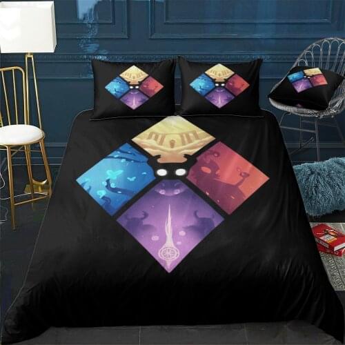 Hollow Knight Duvet Cover Comfortable Quilt Home Decora Design Universal Bedding Set Bedclothes+Pillowcase 3pcs