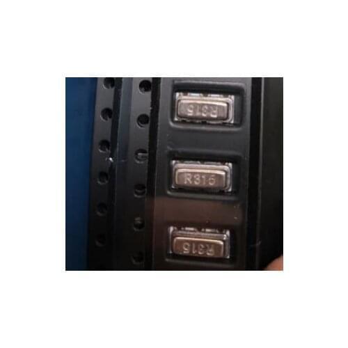 50pcs Sound patch table R433 patch 3 feet precision 75 k R433A 3 * 7 surface acoustic wave resonator SMD