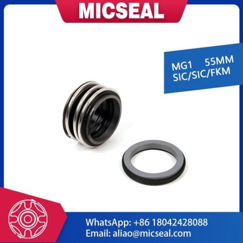 55MM- MG1 - SIC/SIC/FKM Mechanical Seal -Eagle Burgmann Replacement Seal