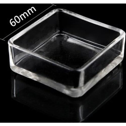 Aquarium Fish Tank Aquatic Feeder Fish Tank Supplies Glass Pot Plant Feeding Cup Holder Shrimp aquarium accessories