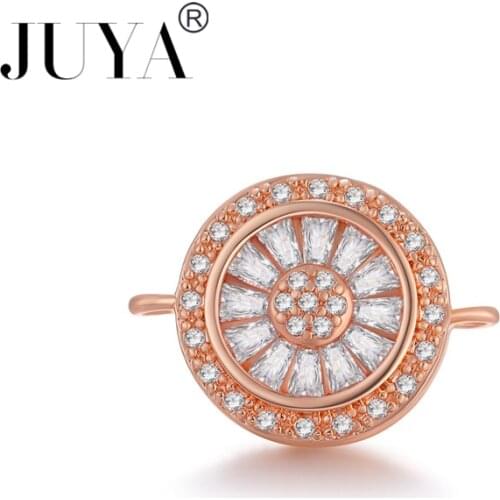 Jewelry findings components copper micro pave AAA zircon crystal EYE shape charms connectors hand made diy jewelry making part