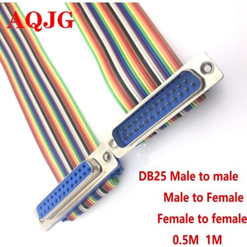 Customized DB9 DB15 DB25 DB37 male to female extension cable DIDC cable connection cable COM serial DR