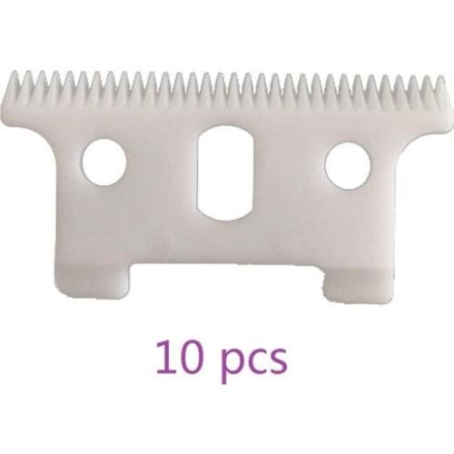 10pcs Ceramic Replacement Cutter for Andis T-outliner Cordless GTO GTX and GO Hair Trimmer Beard Blade Hair Removal