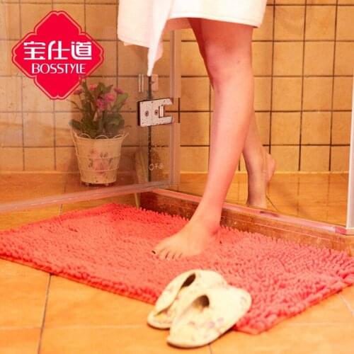 Chenille Mats Bathroom Suction Bathroom Slip-Resistant Mats Bath Mat Good Quality Mat For Bathroom