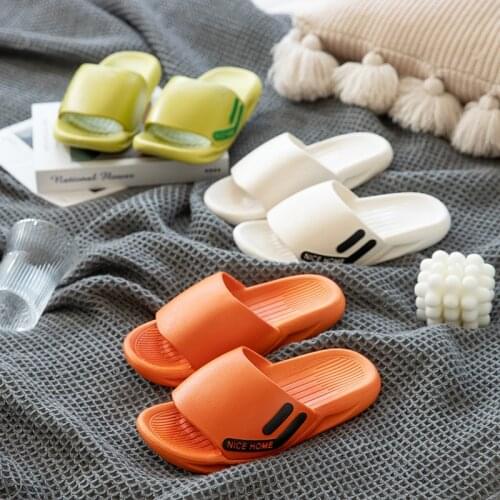 Fashion Non-slip Massage Womens Slippers EVA Indoor Light Women House Bath Flip Flops Man Waterproof Sandals Slides Flat Shoes