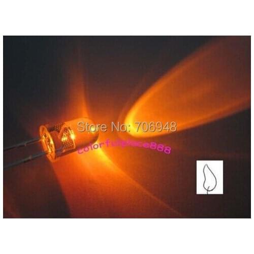 MIX Water clear 5mm White/Orange/Green/Blue/Red/Yellow Candle Flicker Ultra Bright Flickering LED Leds