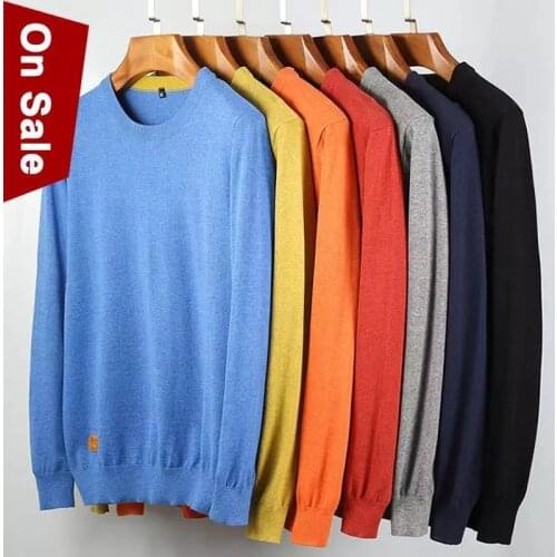 The best sweater size of the new cotton fashion and leisure multi-color series for men in autumn winter 2020 IS M.L.XL.2XL.3XL