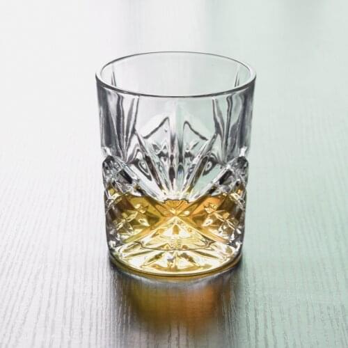 Set of 2 irregular style fashion party club whiskey wine glass cups 200901-55