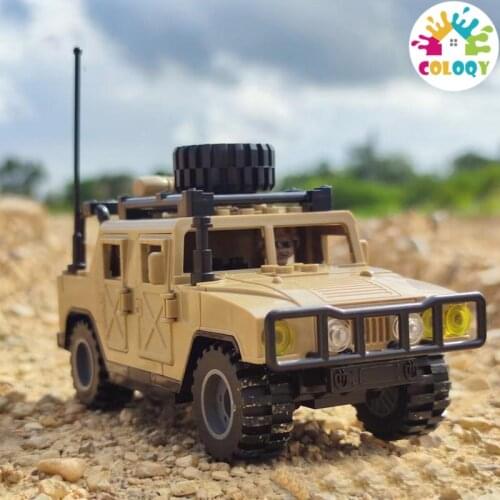NEW Car Building Blocks Toys for Construction Army SUV Vehicle Compatible Friends Mini Bricks for Kids Boy Birthday Gift