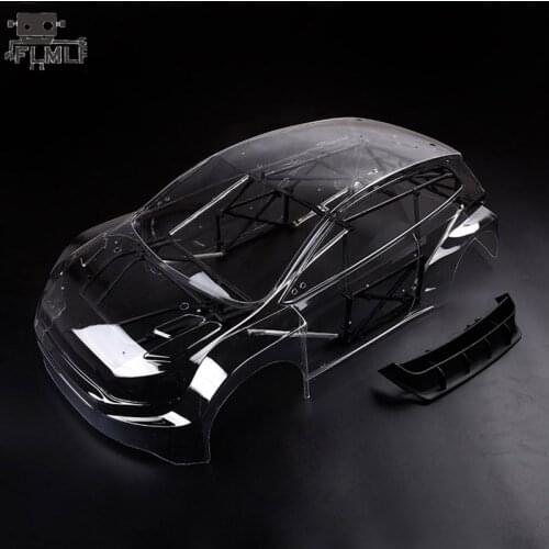 Plastic Car Shell with Roll Cage Kit Fit 1/5 ROFUN ROVAN RF5 RACING WRC 4WD Rally TOYS PARTS