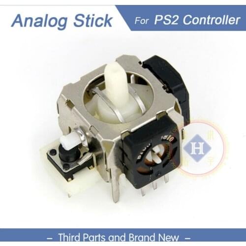 100pcs New Repair part 3D joystick analog Thumb stick for XBOX 360 controller Dualshock 2 Playstation 2