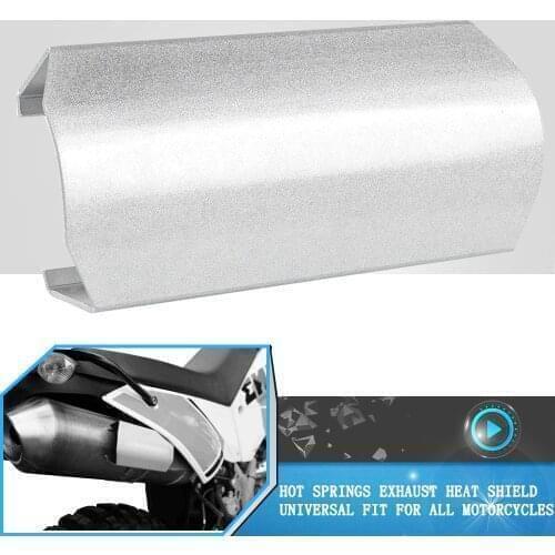 Motorcycle Exhaust Pipe Protect Heat Shield Covers Guard For YAMAHA SUZUKI KAWASAKI HONDA BMW DUCATI TRIUMPH APRILIA BENELLI