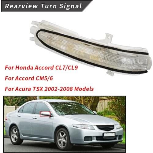 Rearview Mirror LED Turn Signal Light Flash Lamp For Acrua TSX For ACCORD CM5 CM6 CL7 CL9 2002 2003 2004 2005 2006 2007 2008