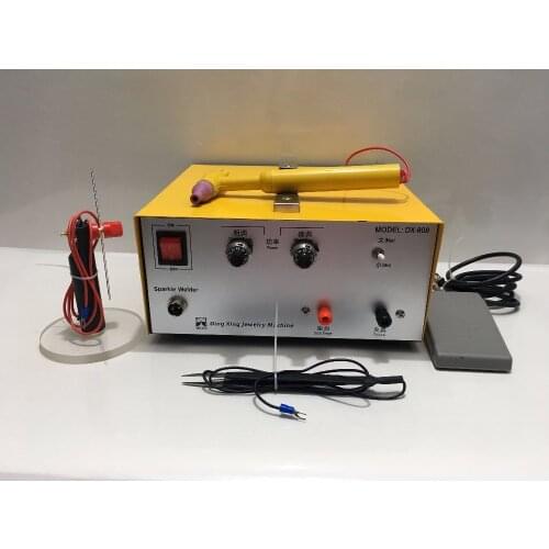 1pc DX-808 Pulse Spot Welder Gold Silver Platinum etc. Jewelry Welding Machine+Handheld Pulse spot welding handles