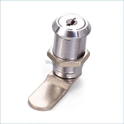 10 pieces 30mm keyed alike normal key tubular cabinet cam lock mailbox toolbox lock