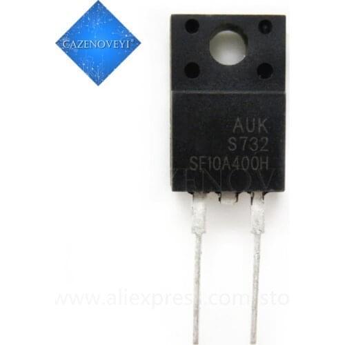 10pcs/lot SF10A400H SF10A600H TO-220F-2 new original In Stock