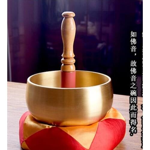 3-5inch Pure copper Buddha with Buddha sound things copper bowl ornaments
