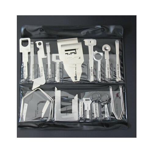 38 Car Professional Audio Stereo CD Player Removal Repair Tool Kits For Golf A3 Audi Volkswagen Golf Polo Bora Honda