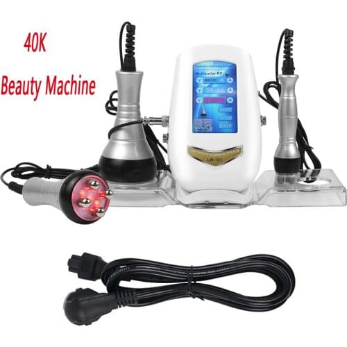 40KHZ Cavitation Ultrasonic Body Slimming Machine RF Beauty Device Facial Massager Lifting Skin Anti-aging Skin Tighten Tool