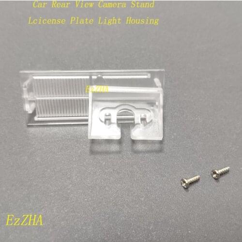 EzZHA Car Rear View Backup Camera Bracket License Plate Light For Renault Koleos II Samsung QM6 2016 2017 2018 2019 2020